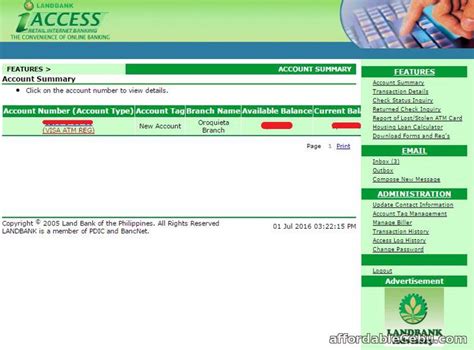 landbank online fund transfer|LANDBANK iAccess Retail Internet Banking .